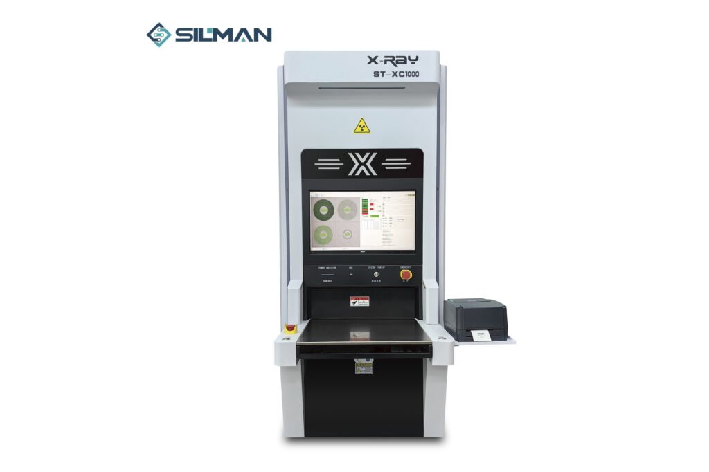 X Ray Intelligent Component Counting Machine Silmantech Cof Bonding Machine Bga Rework X